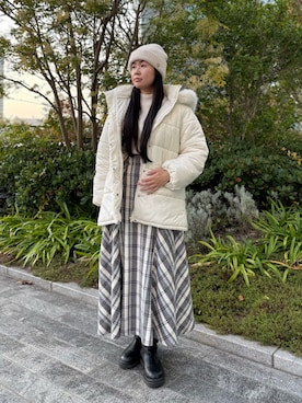 「ESPERANZA（エスペランサ）のアイテム」を使った、.*Shiori*.さん（レディース・163cm）の冬コーディネート