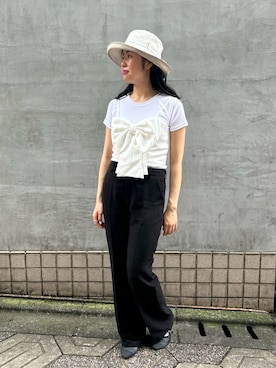 「En Punto（エンプント）のアイテム」を使った、.*Shiori*.さん（レディース・163cm）の夏コーディネート