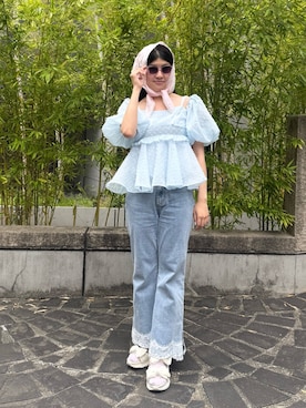 しーちゃんさん（レディース・163cm）の夏コーディネート