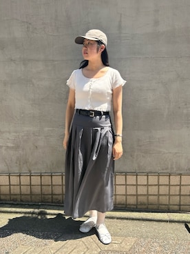 「ORNERTE（オルネート）のアイテム」を使った、しーちゃんさん（レディース・163cm）の秋コーディネート