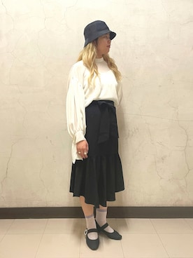 「En Punto（エンプント）のアイテム」を使った、.*Shiori*.さん（レディース・163cm）の秋コーディネート