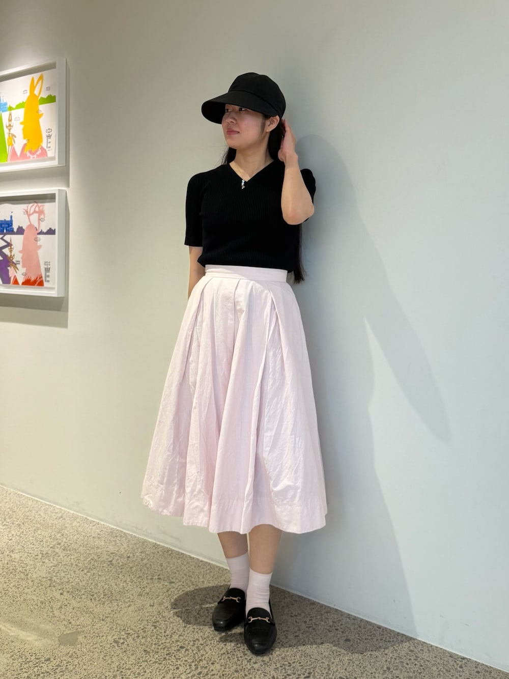 SNIDEL（スナイデル）の「ミモレボリュームスカート（スカート）」 - WEAR