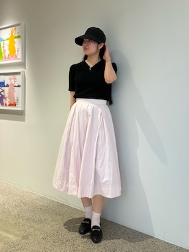 「SNIDEL（スナイデル）のアイテム」を使った、しーちゃんさん（レディース・163cm）の春コーディネート
