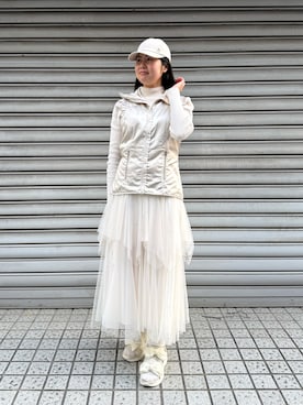 「one after another NICE CLAUP（ワンアフターアナザーナイスクラップ）のアイテム」を使った、しーちゃんさん（レディース・163cm）の春コーディネート