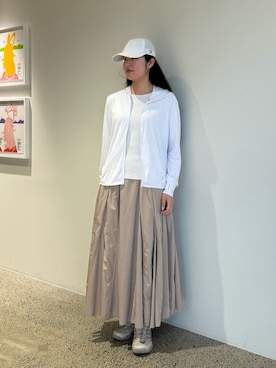 「FRAY I.D（フレイアイディー）のアイテム」を使った、しーちゃんさん（レディース・163cm）の春コーディネート