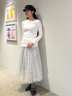 「dazzlin（ダズリン）のアイテム」を使った、しーちゃんさん（レディース・163cm）の春コーディネート