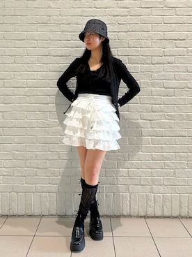 「ESPERANZA（エスペランサ）のアイテム（その他シューズ）」を使った、.*Shiori*.さん（レディース・163cm）の秋コーディネート