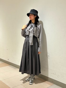 「マイベストコーデ2023」｜「アイテム（バレエシューズ）」を使った、.*Shiori*.さん（レディース・163cm）の冬コーディネート