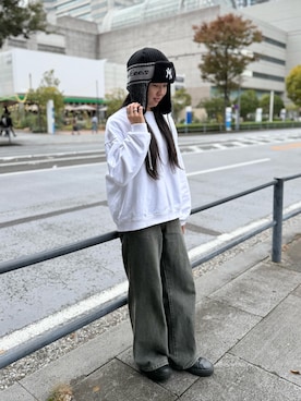 「アイテム（帽子）」を使った、.*Shiori*.さん（レディース・163cm）の冬コーディネート