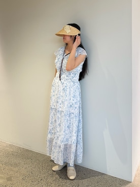 「SNIDEL（スナイデル）のアイテム」を使った、しーちゃんさん（レディース・163cm）の夏コーディネート
