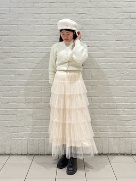 「ESPERANZA（エスペランサ）のアイテム」を使った、.*Shiori*.さん（レディース・163cm）の冬コーディネート