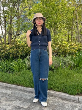 しーちゃんさん(レディース・163cm)の夏コーディネート