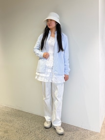 SNIDEL（スナイデル）の「フリルティアードスカショーパン（その他