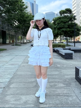 「アイテム（アンサンブル）」を使った、.*Shiori*.さん（レディース・163cm）の夏コーディネート