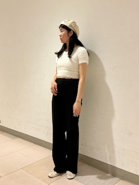 「BUBBLES（バブルス）のアイテム（トップス）」を使った、.*Shiori*.さん（レディース・163cm）の秋コーディネート