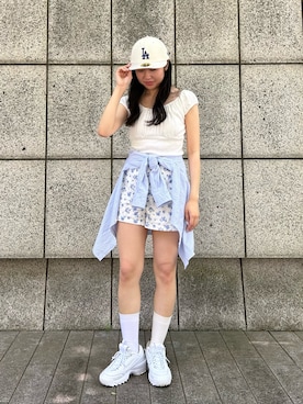 「Cider（Cider）のアイテム」を使った、.*Shiori*.さん（レディース・163cm）の夏コーディネート