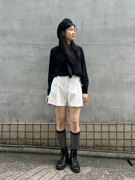 「En Punto（エンプント）のアイテム」を使った、.*Shiori*.さん（レディース・163cm）の秋コーディネート