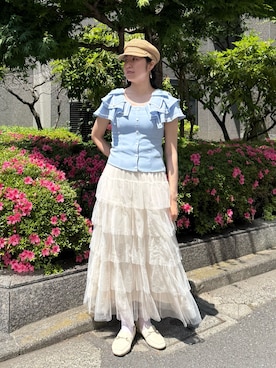 しーちゃんさん（レディース・163cm）の春コーディネート