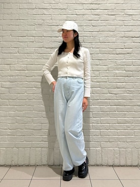 「ESPERANZA（エスペランサ）のアイテム（その他シューズ）」を使った、.*Shiori*.さん（レディース・163cm）の春コーディネート