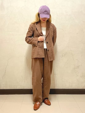 「STYLENANDA（スタイルナンダ）のアイテム（ジャケット/アウター）」を使った、.*Shiori*.さん（レディース・163cm）の秋コーディネート