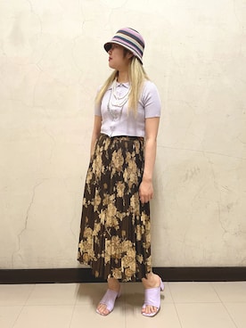 しーちゃんさん(レディース・163cm)の夏コーディネート