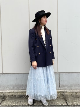 「En Punto（エンプント）のアイテム」を使った、.*Shiori*.さん（レディース・163cm）の秋コーディネート