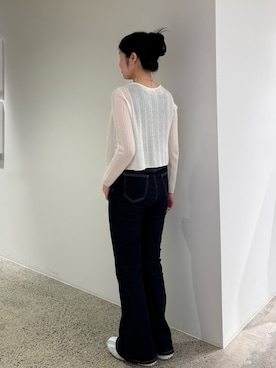 「courreges（クレージュ）のアイテム」を使った、しーちゃんさん（レディース・163cm）の夏コーディネート