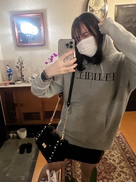 「パーカーコーデ」｜しーさん（レディース・168cm・10代）の秋コーディネート