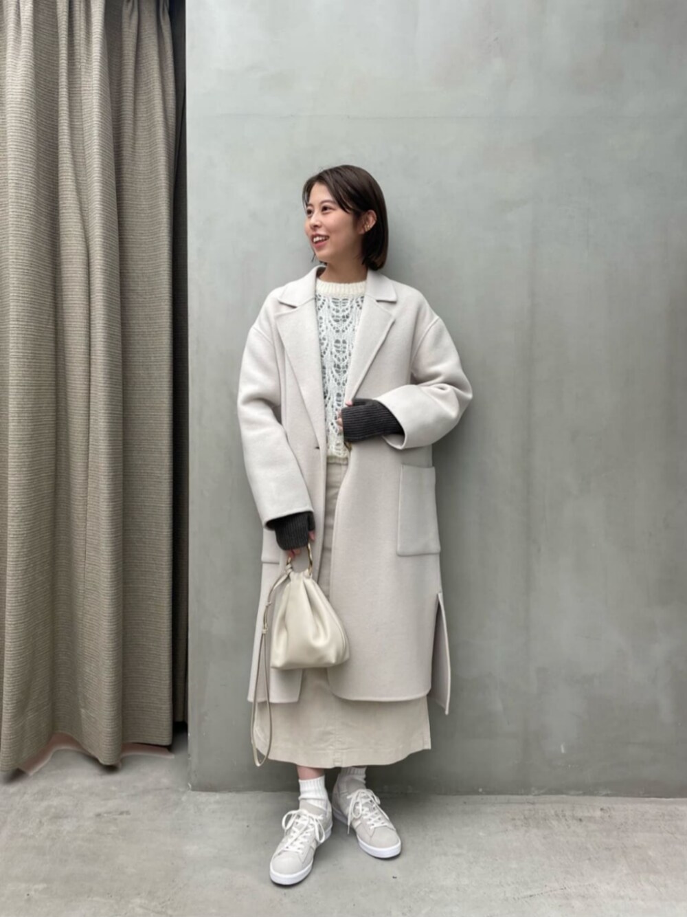 ★美品★BEAUTY&amp;YOUTH★モヘヤブレンド スカシニット プルオーバー BEAUTY&YOUTH UNITED ARROWS（ビューティーアンドユースユナイテッド