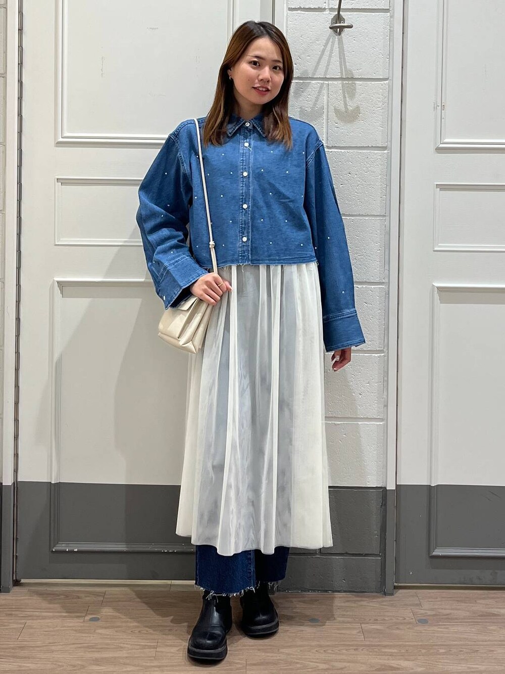 yuichan(LOWRYS FARM ららぽーとエキスポシティ)｜LOWRYS FARMのワンピースを使ったコーディネート - WEAR