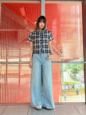 yuichanさん（レディース・165cm）の夏コーディネート