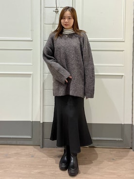 yuichanさん（レディース・165cm）の冬コーディネート