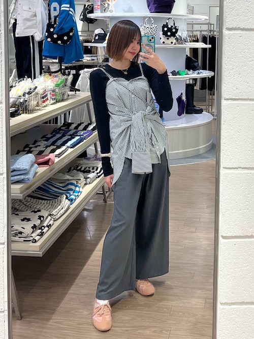 セール】レースアップバレエスニーカー 248642（スニーカー）｜LOWRYS