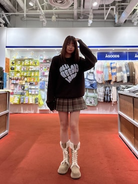 yuichanさん（レディース・165cm）の冬コーディネート