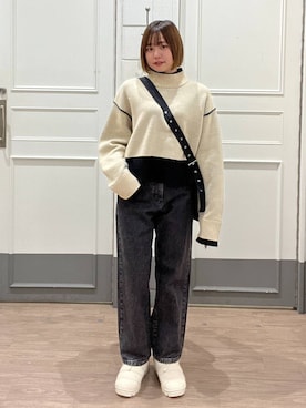 yuichanさん（レディース・165cm）の冬コーディネート