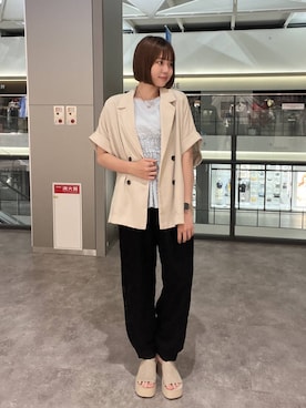 yuichanさん(レディース・165cm)の夏コーディネート