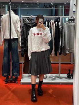 「AMESWORLDWIDE（アメスワールドワイド）のアイテム」を使った、yuichanさん（レディース・165cm）の秋コーディネート