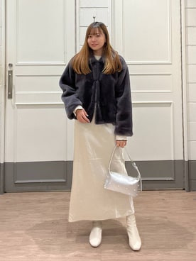 yuichanさん（レディース・165cm）の冬コーディネート