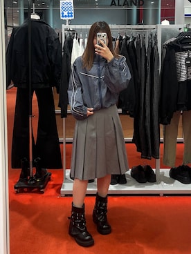 「3.3 Field Trip （3.3フィールドトリップ）のアイテム」を使った、yuichanさん（レディース・165cm）の冬コーディネート