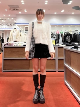 「デート/ロマンティック」｜「アイテム（トートバッグ）」を使った、yuichanさん（レディース・165cm）の秋コーディネート