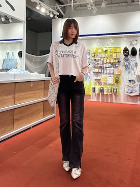 「3.3 Field Trip （3.3フィールドトリップ）のアイテム」を使った、yuichanさん（レディース・165cm）の春コーディネート