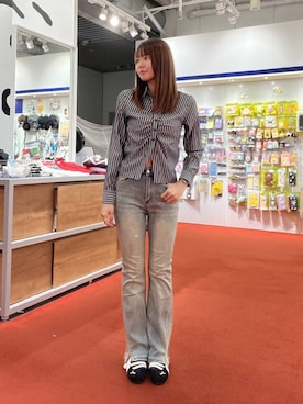 「3.3 Field Trip （3.3フィールドトリップ）のアイテム」を使った、yuichanさん（レディース・165cm）の春コーディネート