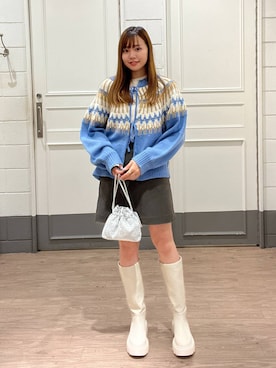 yuichanさん（レディース・165cm）の冬コーディネート