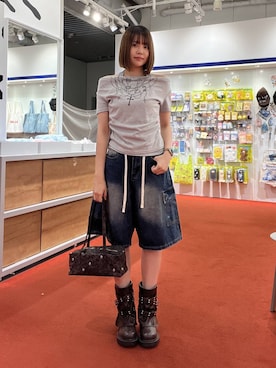 「3.3 Field Trip （3.3フィールドトリップ）のアイテム」を使った、yuichanさん（レディース・165cm）の春コーディネート