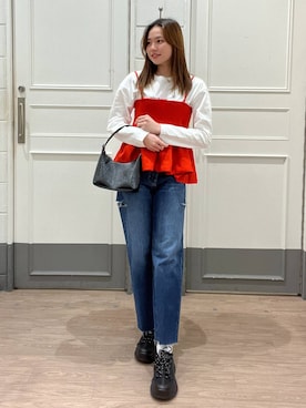 yuichanさん（レディース・165cm）の春コーディネート