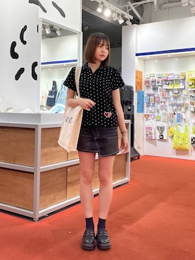 「3.3 Field Trip （3.3フィールドトリップ）のアイテム」を使った、yuichanさん（レディース・165cm）の春コーディネート