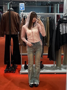 「3.3 Field Trip （3.3フィールドトリップ）のアイテム」を使った、yuichanさん（レディース・165cm）の春コーディネート