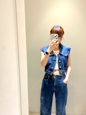 「TAIPEI」｜「アイテム（ジャケット/アウター）」を使った、Rosie Maさん（レディース・160cm）の夏コーディネート