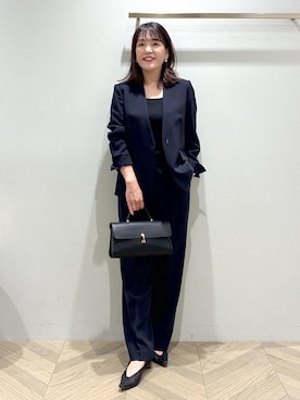 「お仕事コーデ」｜nanaさん（レディース・158cm）の秋コーディネート