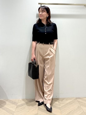 「お仕事コーデ」｜nanaさん（レディース・158cm）の秋コーディネート